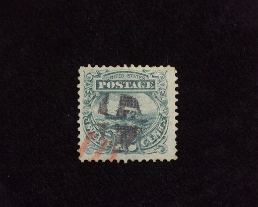 HS&C: US #117 Stamp Used Fresh stamp. VF