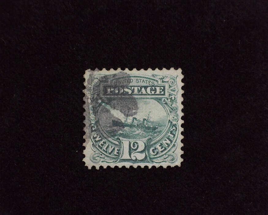 HS&C: US #117 Stamp Used Fresh and choice. VF/XF