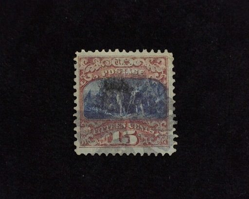 HS&C: US #119 Stamp Used Fresh stamp. VF