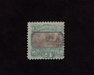 HS&C: US #120 Stamp Mint No gum. Faint corner crease. AVG