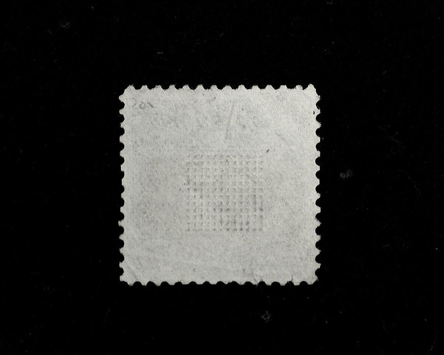 #120 Used Fresh stamp with faint corner crease. F US Stamp