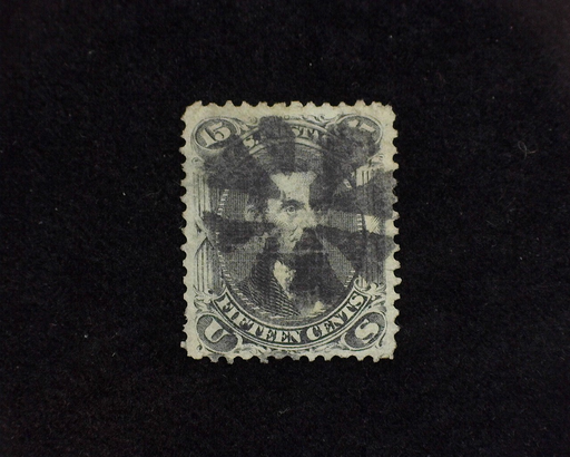 HS&C: US #91 Stamp Used Fresh. F/VF