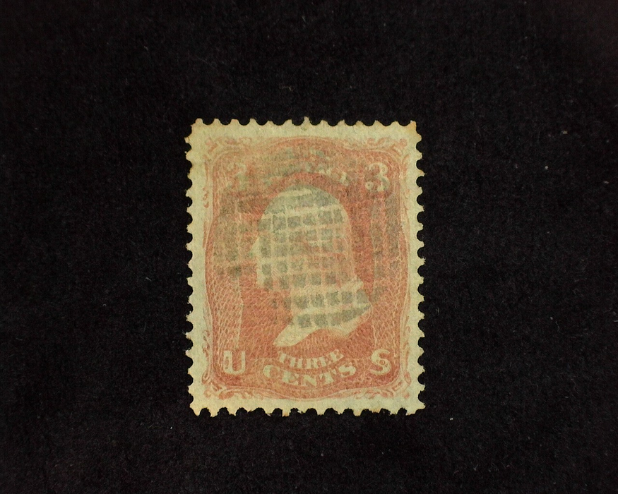 HS&C: US #94 Stamp Used Fresh stamp with faint cancel. VF/XF