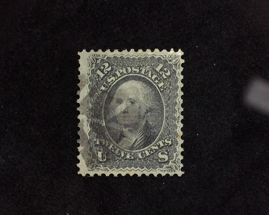HS&C: US #97 Stamp Used Intense color and faint cancel. F+