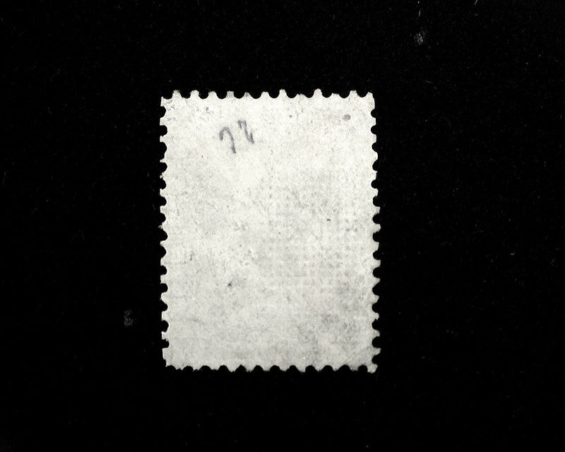 #100 Faint corner crease. F Used - US Stamp
