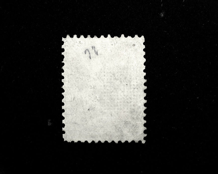 #100 Used Faint corner crease. F US Stamp