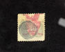 HS&C: US #121 Stamp Used Black target cancel. AVG