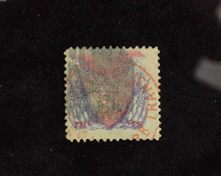 HS&C: US #121 Stamp Used AVG