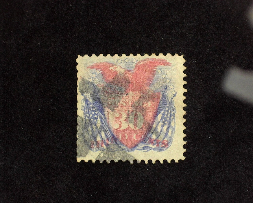 HS&C: US #121 Stamp Used Reperforated F/VF