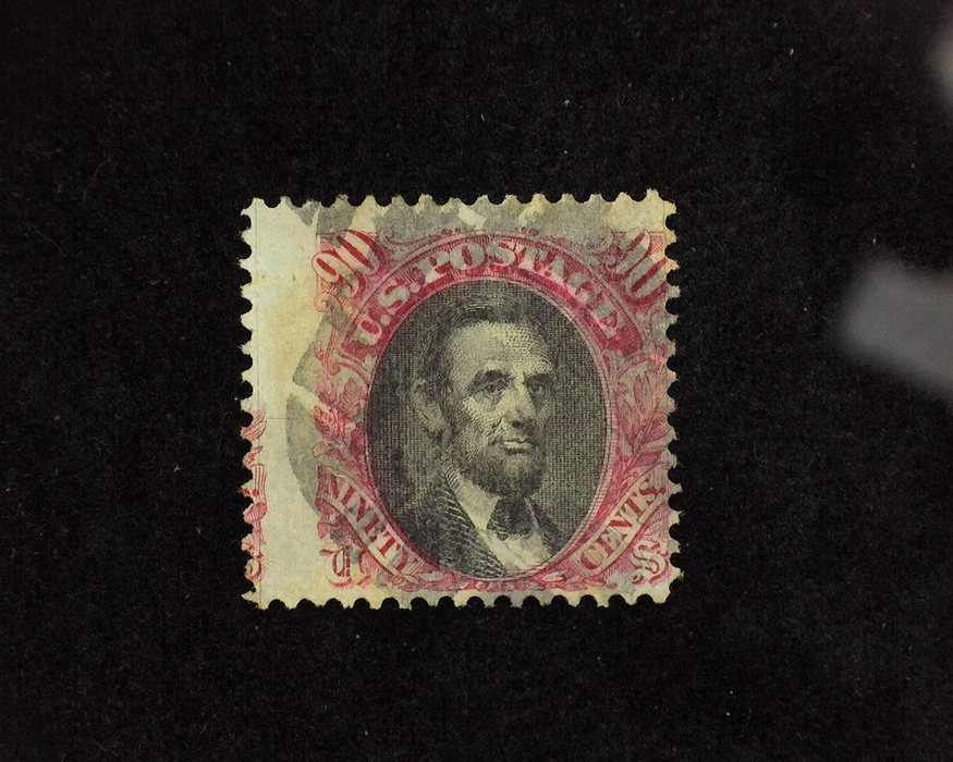 HS&C: US #122 Stamp Used Great bright color and Face Free cancel. AVG