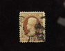 HS&C: US #135 Stamp Used Fresh and choice. VF