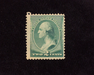 HS&C: US #213 Stamp Mint Corner perf tear. F/VF LH