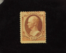 HS&C: US #217 Stamp Mint Fresh stamp with pin head thin. AVG