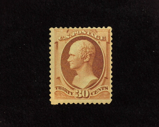 HS&C: US #217 Stamp Mint Faint corner crease. F