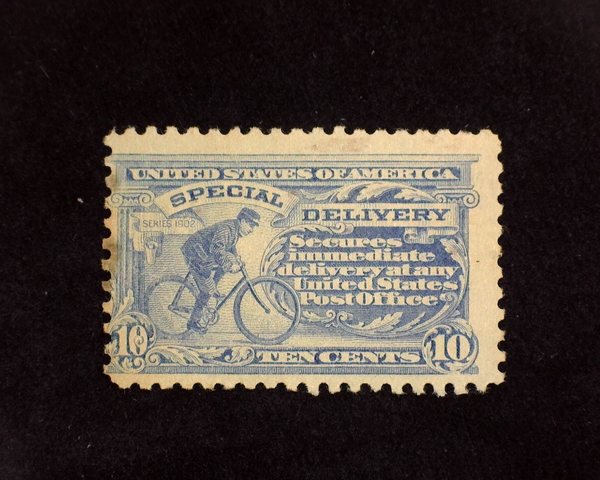 HS&C: US #E9 Stamp Mint Perf stains. AVG LH