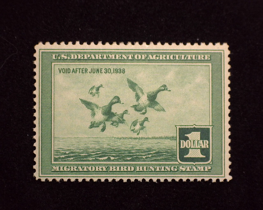 HS&C: US #RW4 Stamp Mint F/VF H