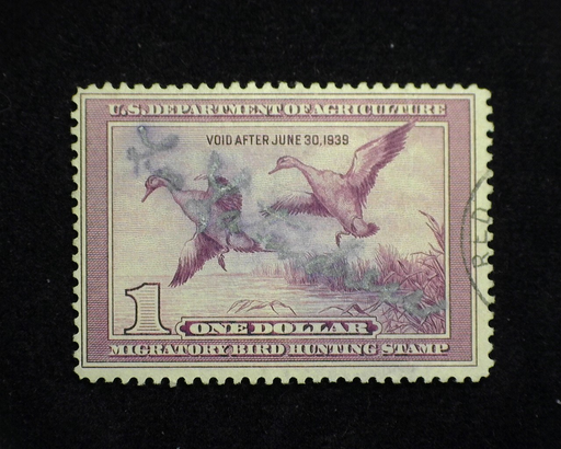 HS&C: US #RW5 Stamp Used F