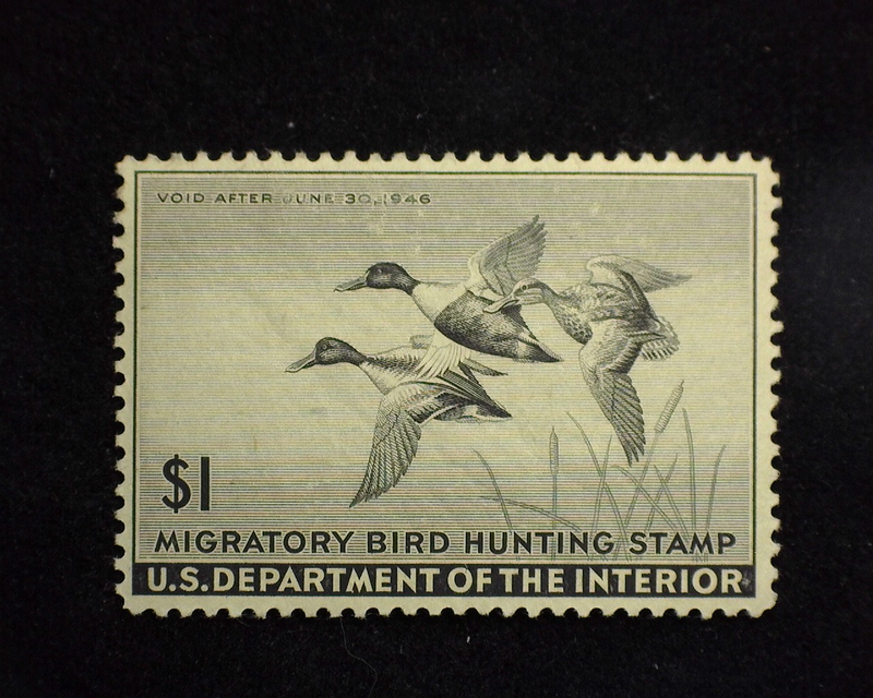 HS&C: US #RW12 Stamp Mint VF/XF NH