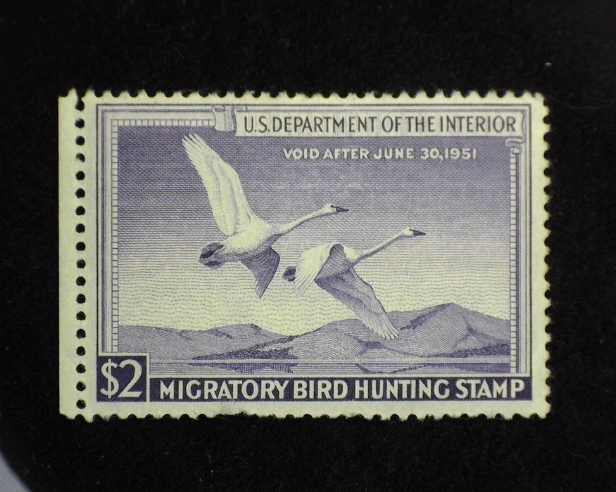 HS&C: US #RW17 Stamp Mint Short perf. VF LH