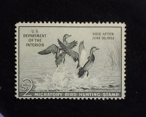 HS&C: US #RW18 Stamp Mint No gum. F