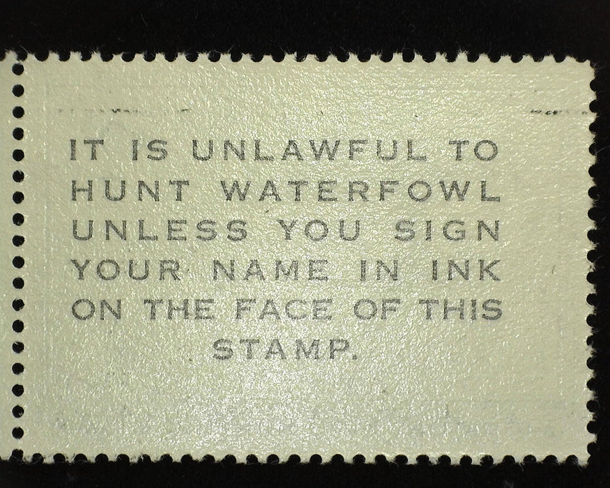 #RW22 Mint Choice margin copy. XF NH US Stamp