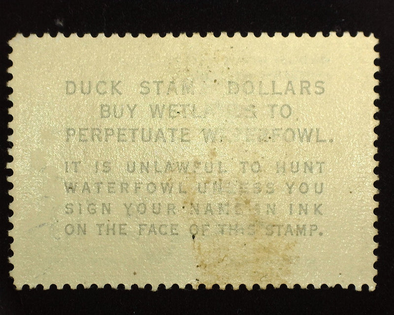 #RW27 $3.00 Hunting Permit Mint Vf/Xf LH - US Stamp