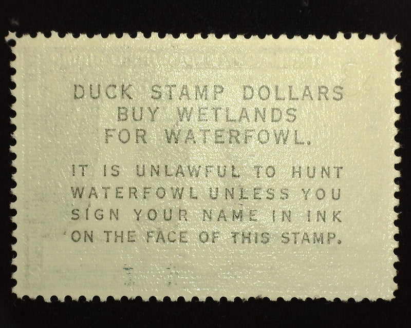 #RW33 $3.00 Hunting Permit Perf thin. Mint XF NH - US Stamp