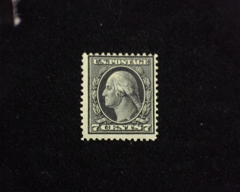 HS&C: US #407 Stamp Mint F LH