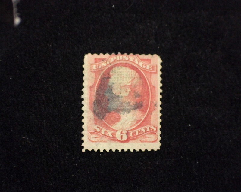 HS&C: US #137 Stamp Used Good color. AVG
