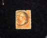 HS&C: US #141 Stamp Used Faults. F