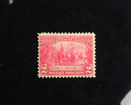 HS&C: US #329 Stamp Mint F/VF NH