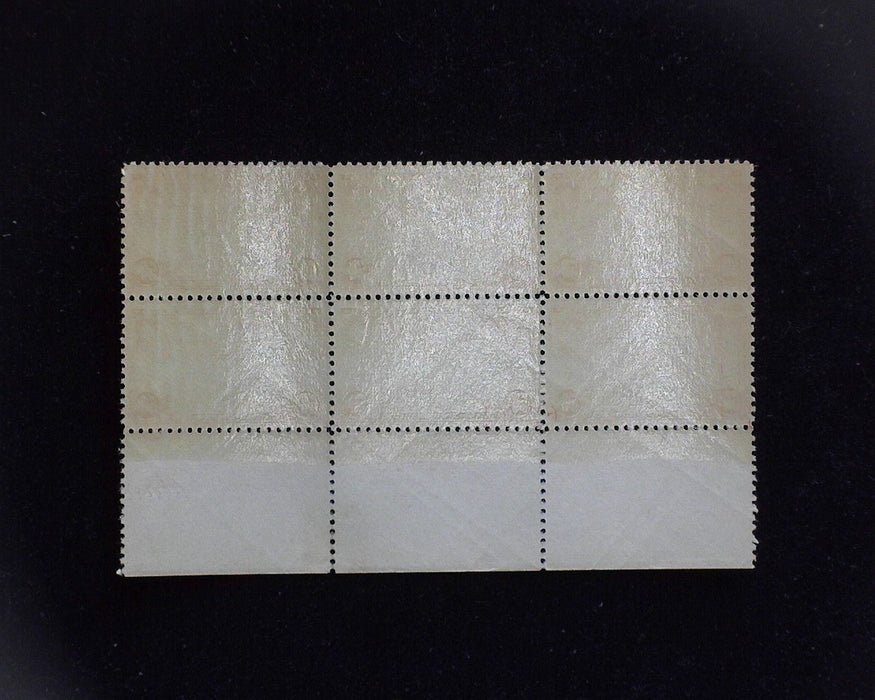 #C22 MNH 50 cent Clipper Airmail plate block XF US Stamp