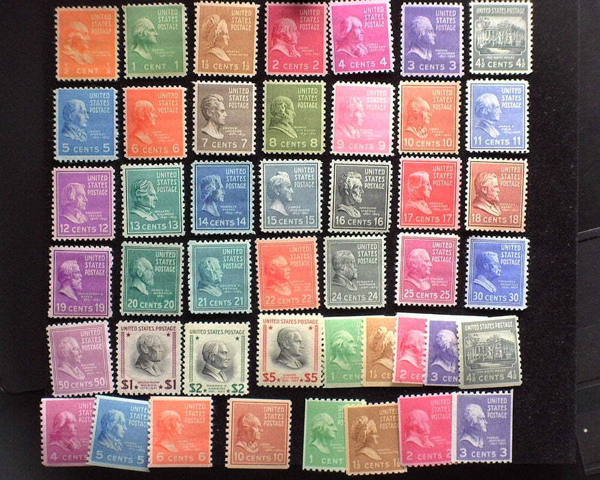 #803-834 and 839-851 MNH Choice set VF US Stamp