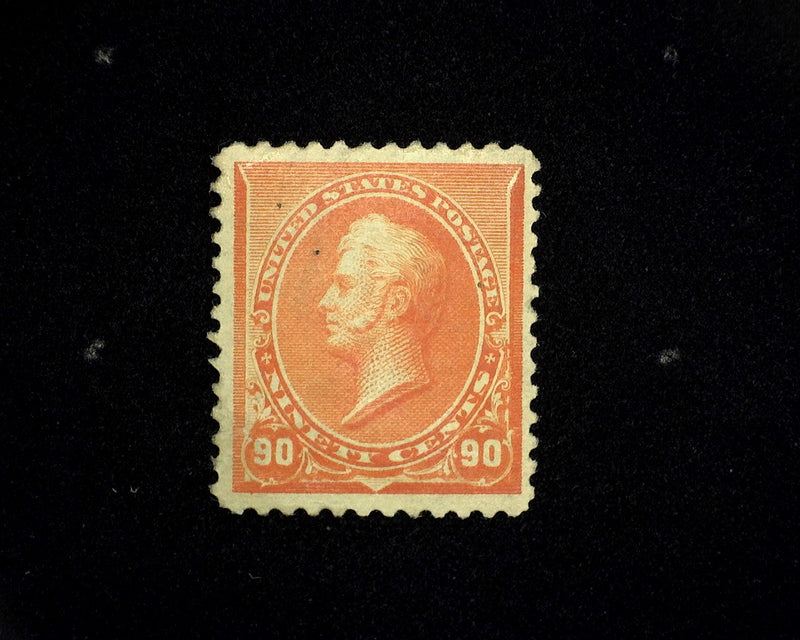#229 Disturbed gum and two pin point inclusions Mint Vf/Xf - US Stamp