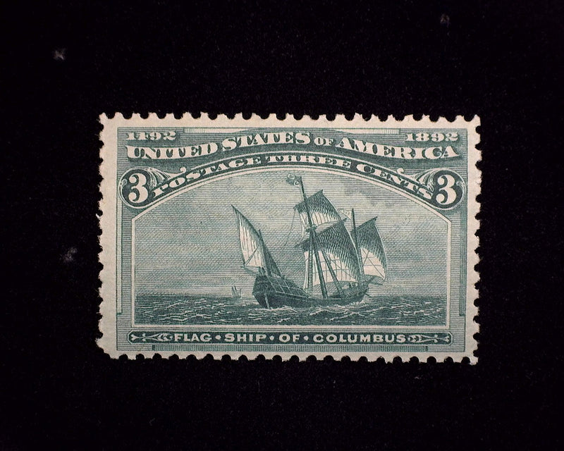 #232 MNH 3 cent Columbian F/VF US Stamp