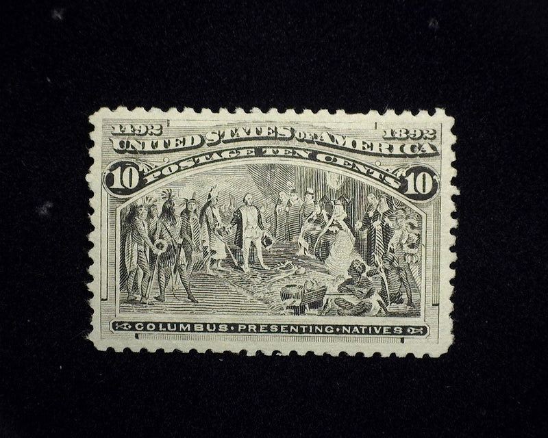 #237 10c Columbian Fresh. Mint Vf/Xf NH - US Stamp