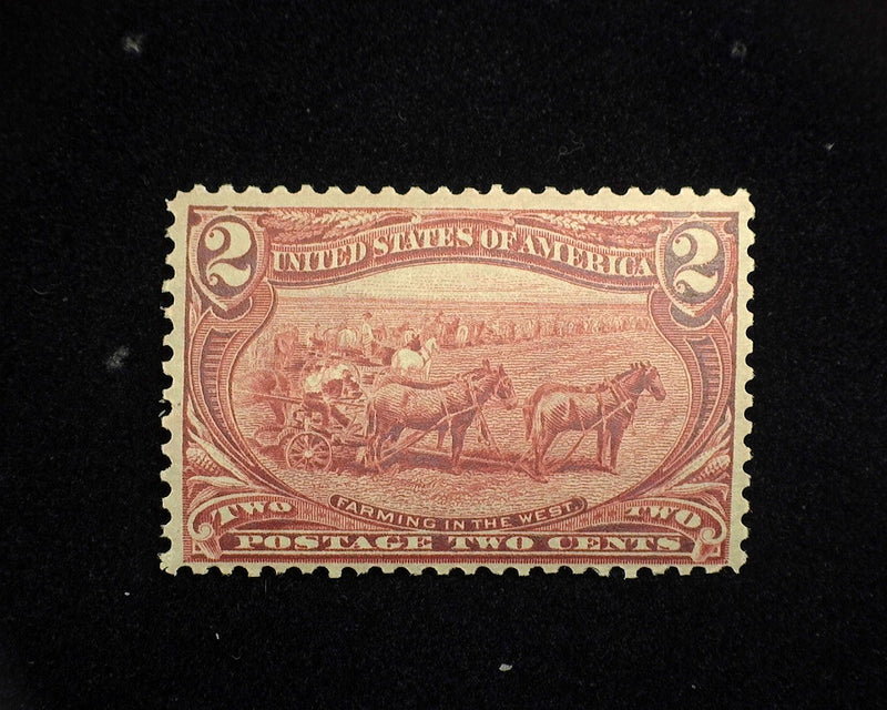 #286 2c Trans Mississippi Mint F NH - US Stamp