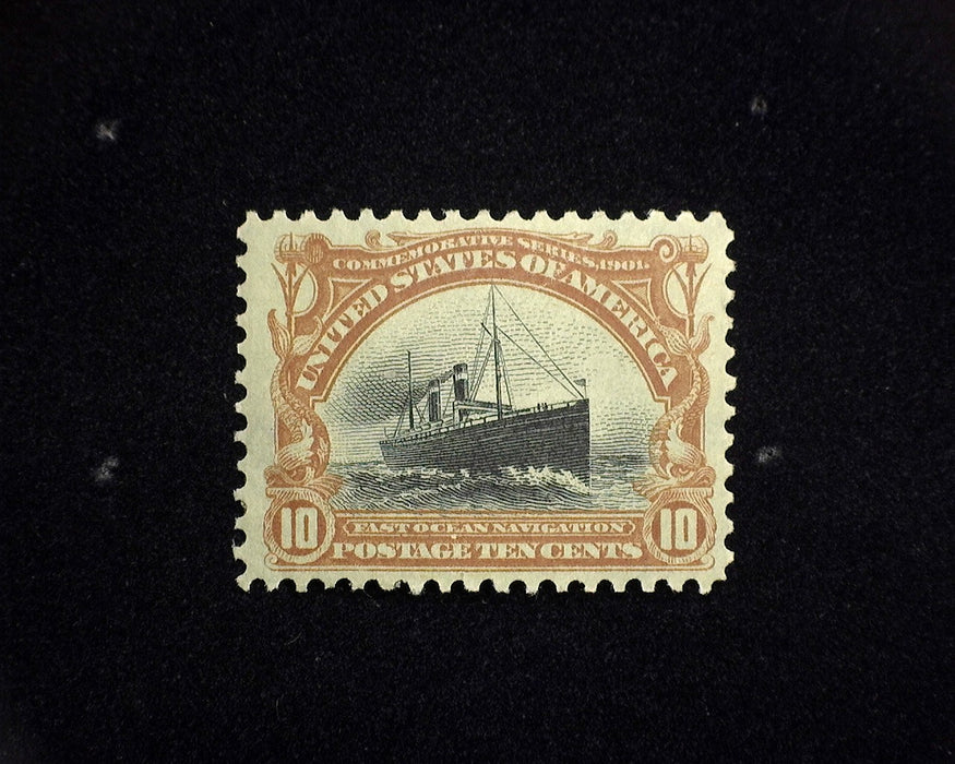 #299 10 cent Pan American Fresh. Mint Vf/Xf LH US Stamp