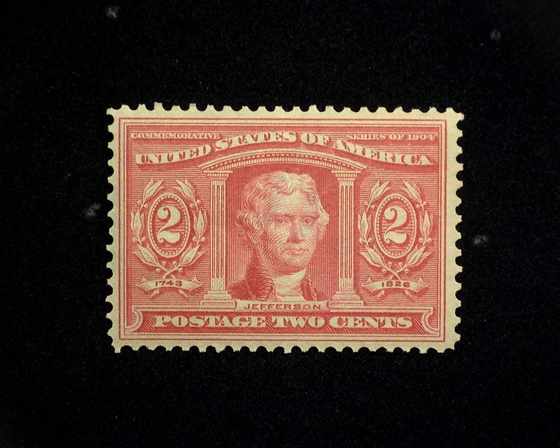 #324 2c Louisiana Purchase Fresh. Mint VF NH - US Stamp
