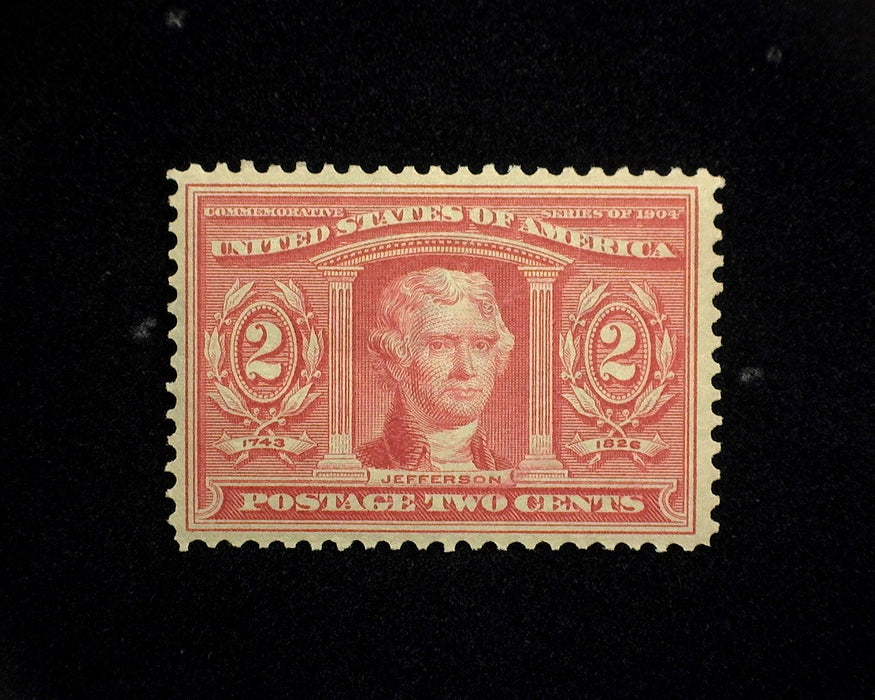 #324 2 cent Louisiana Purchase Fresh Mint VF NH US Stamp