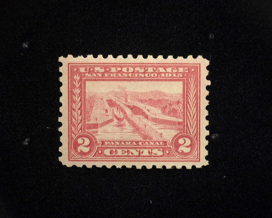 #402 MLH 2 cent Panama Pacific XF/S US Stamp
