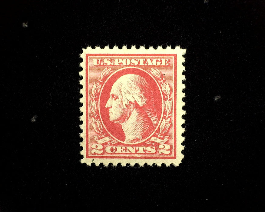 #526 MNH 2 cent Carmine Type IV Pin point inclusion VF US Stamp