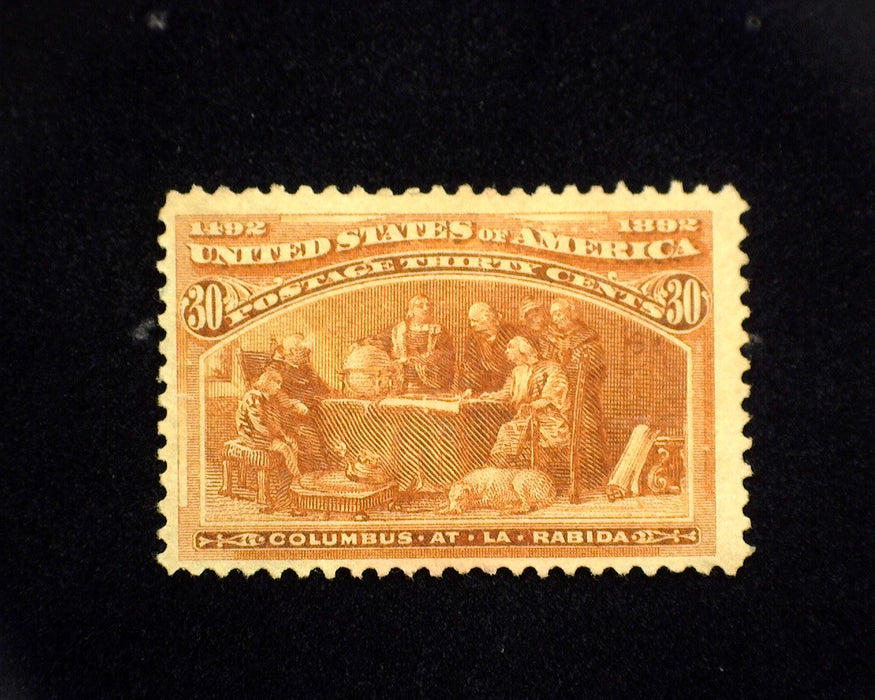 #239 MNG 30 cent Columbian. No gum. VF US Stamp