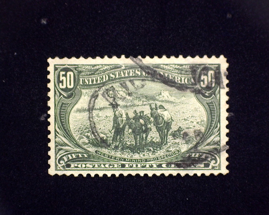 #291 Used Nicely centered. Used stamp with small faults. Vf/Xf US Stamp