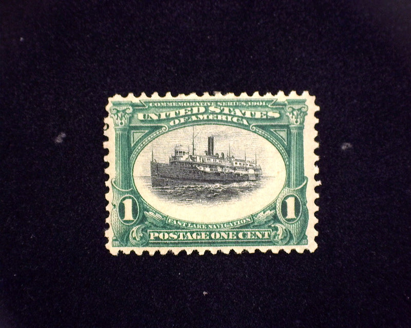 #294 MH 1 cent Pan American. F/VF US Stamp
