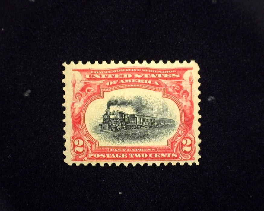 #295 MLH 2 cent Pan American. VF US Stamp