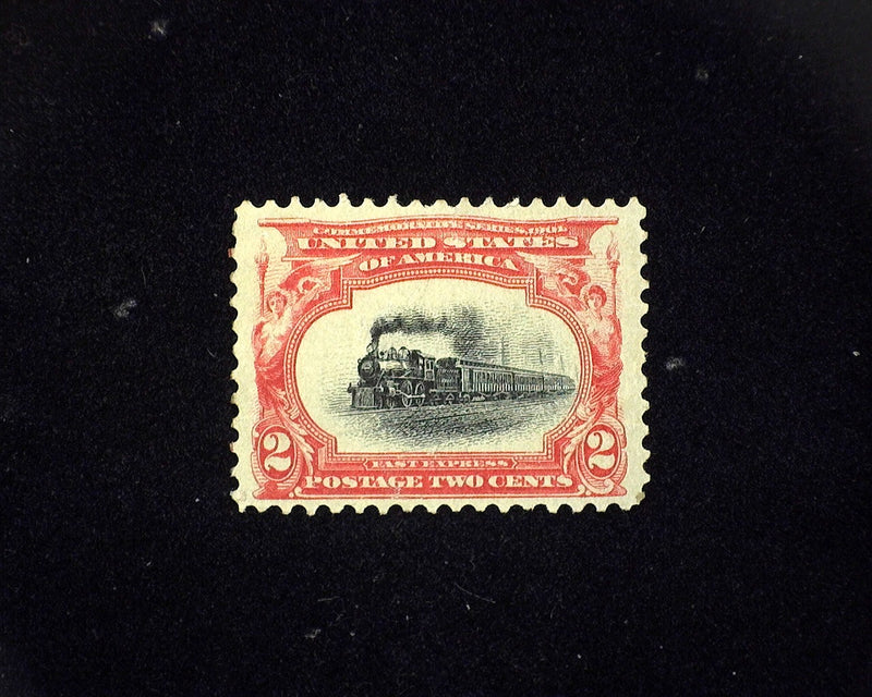 #295 MH 2 cent Pan American. Vf/Xf US Stamp