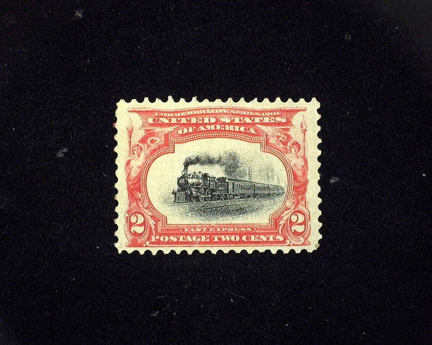 #295 MH 2 cent Pan American. Vf/Xf US Stamp