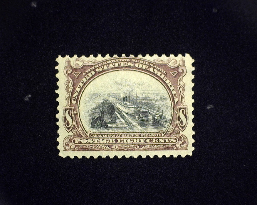 #298 MLH 8 cent Pan American. F US Stamp