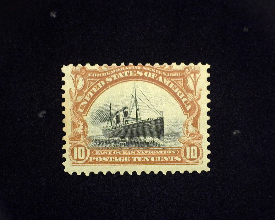 #299 MNH 10 cent Pan American. F US Stamp